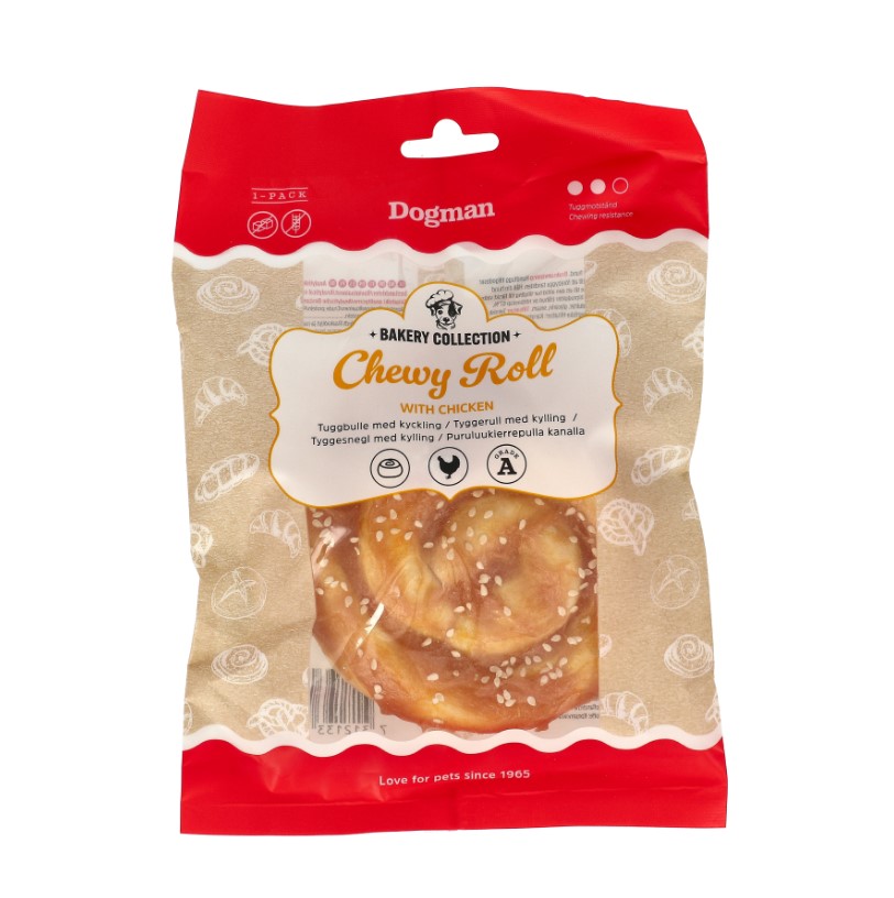 Dogman Bakery Collection Tuggbulle med Kyckling 10 cm -  - 310365