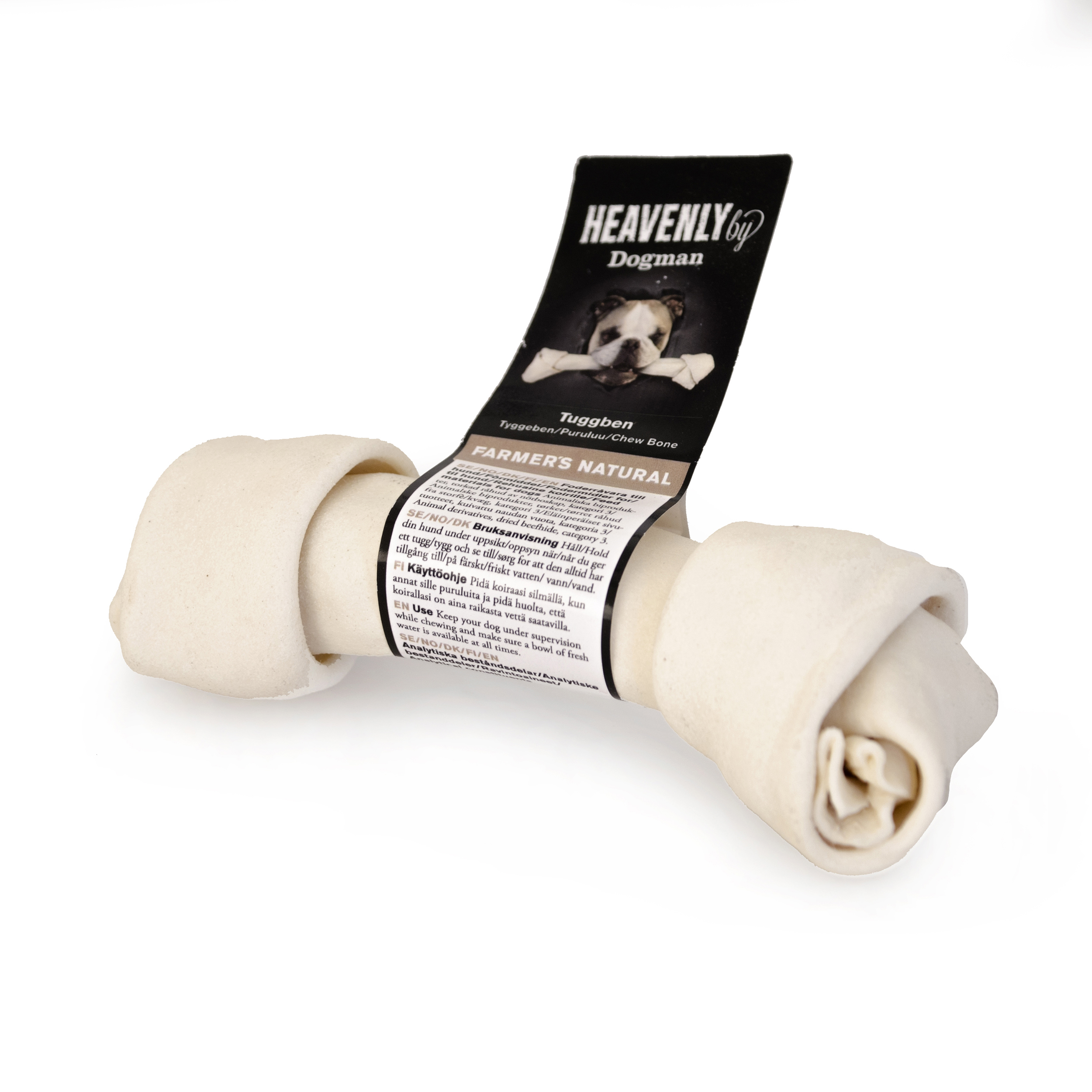Dogman Selected Tuggben Natur Vit 15–17,5 cm - 308100