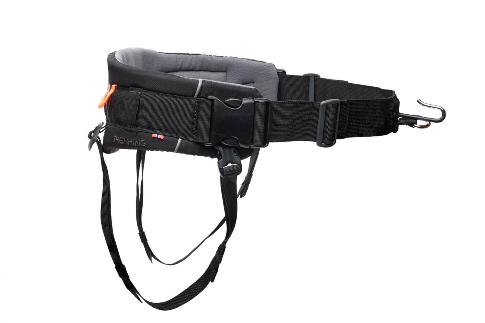 Handsfree-bälte för hundpromenaden – Trekking belt 2.0 - Black/Grey, S - 12201