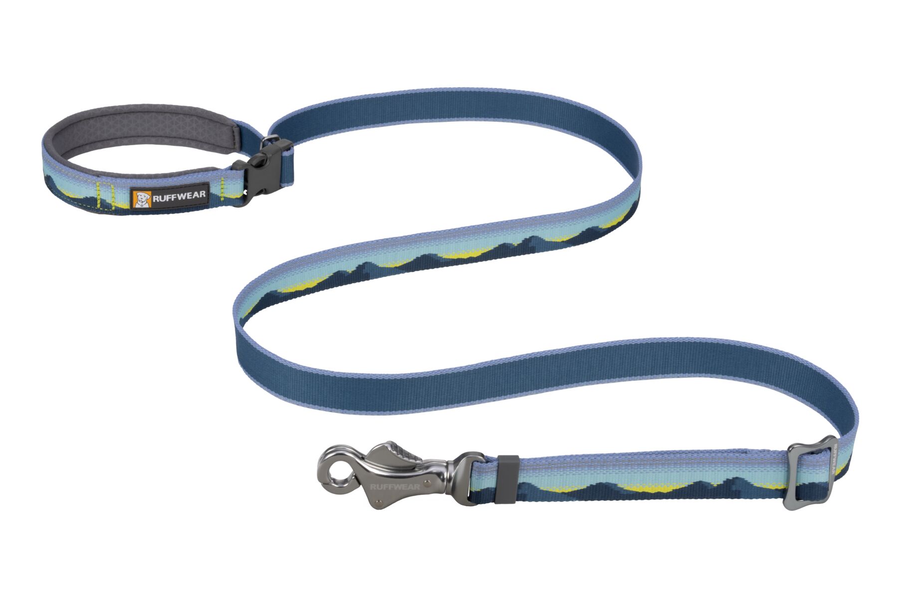 Hundkoppel, Crag Leash från Ruffwear, Justerbart och flexibelt i fantastiska mönster - Alpine Dawn - 4061-980