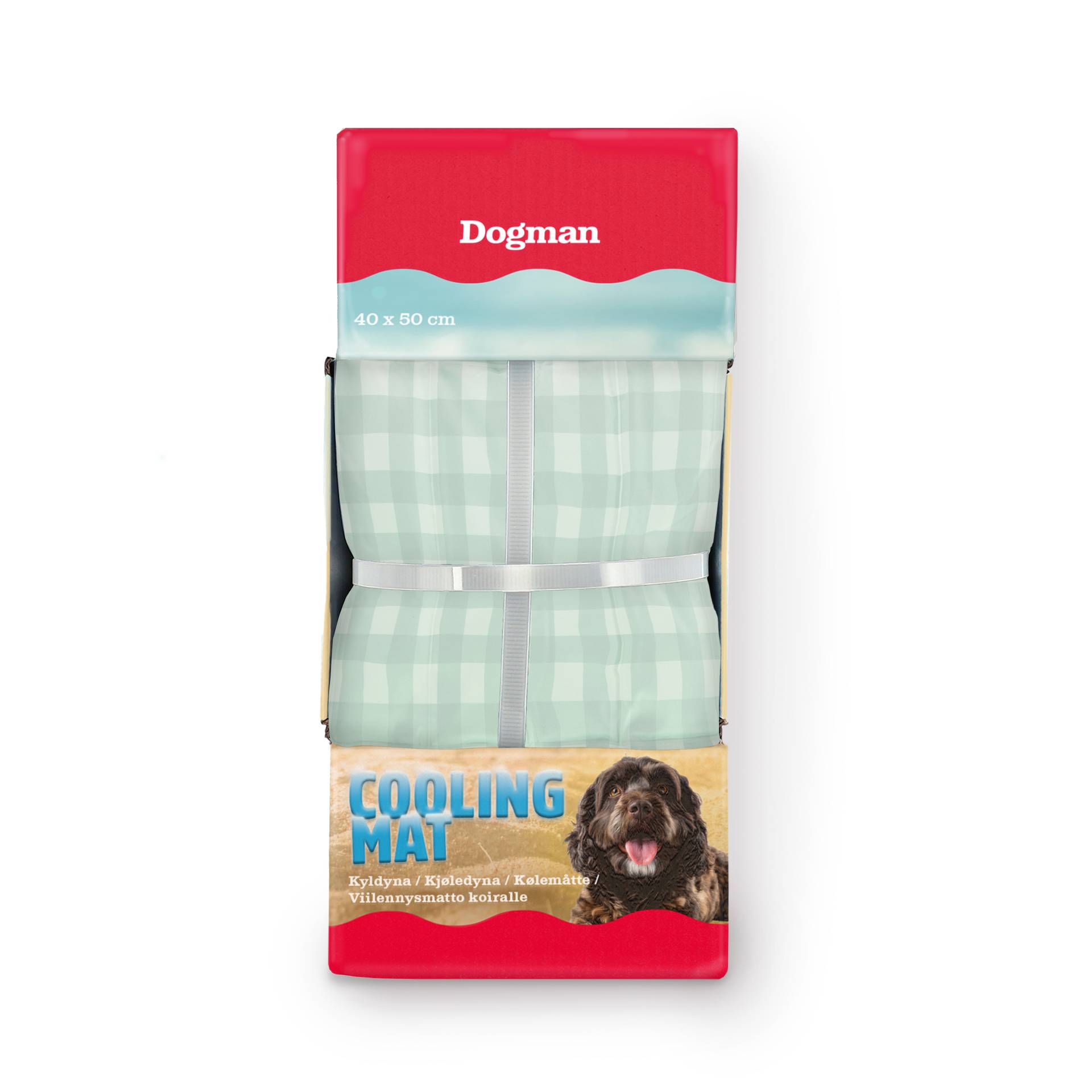 Kyldyna Rutig Turkos – Dogman - S - 40035302
