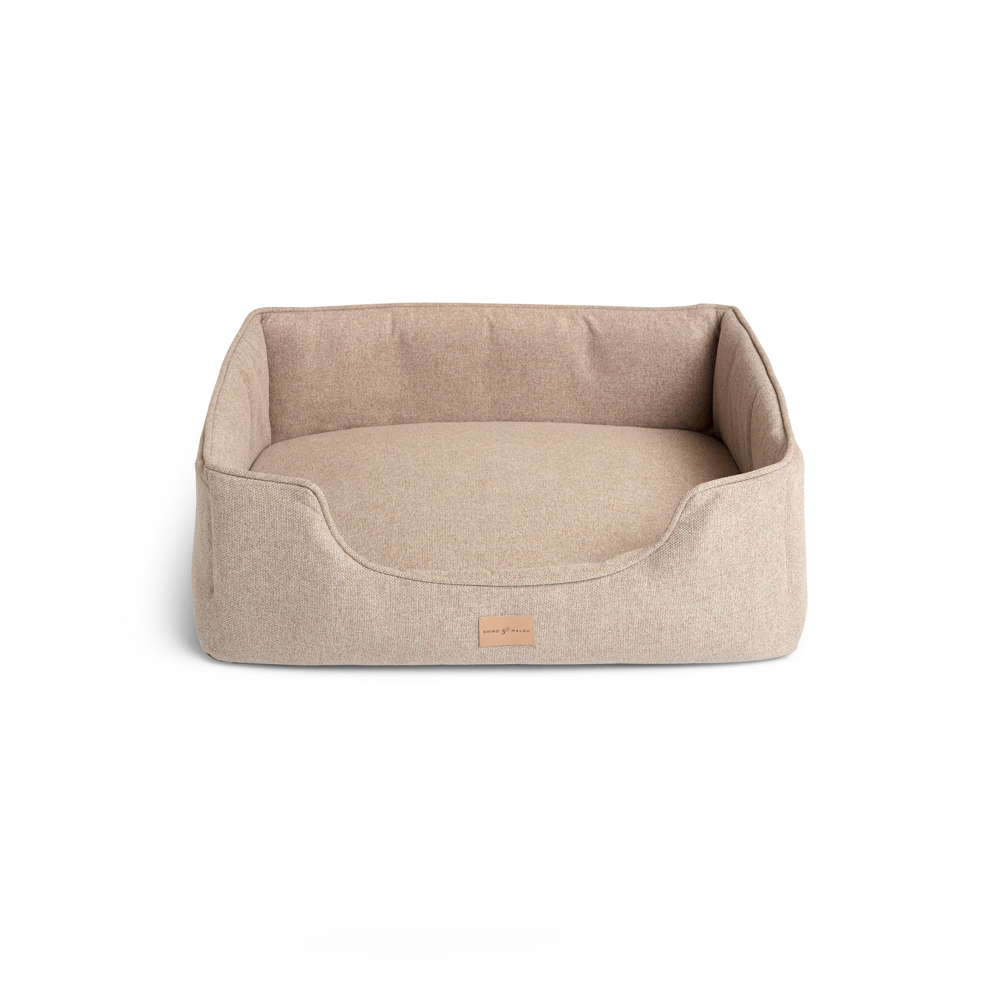 Shiro & Malou Hundkorg Mansion II Beige - Beige/brun, XS - 109112