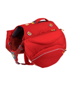 Ruffwear klövjeväska Palisades Pack, Red Sumac