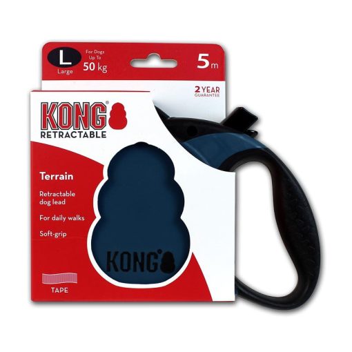 KONG Terrain Retractable Flexikoppel Blå/svart - Bild 5