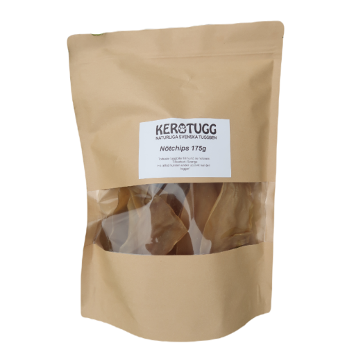 Nötchips, påse med 20 bitar, KERO
