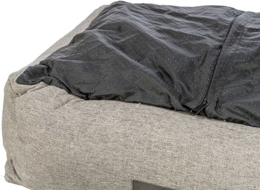 Trixie Noah Hundbädd – HOME Edition, Ljusgrå 120 × 75 cm - Bild 3